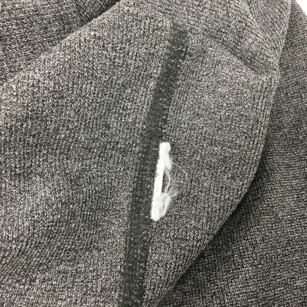 Billy Reid Men's Gray Heathered Long Sleeve Henley Shirt Size L Classic - Picture 11 of 11